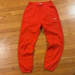 Nike Kids Bright Red Joggers
